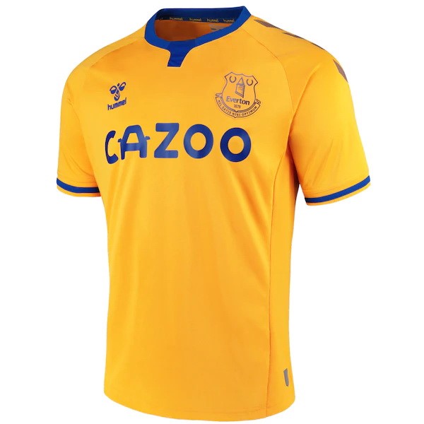 Camiseta Everton Replica Segunda Ropa 2020/21 Amarillo